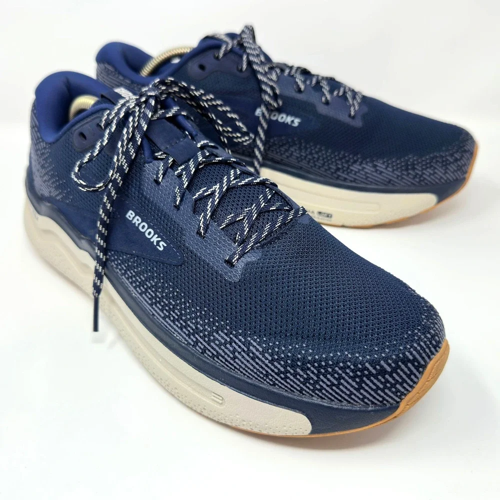 Brooks Ghost 2 Max Running Shoes Mens 10.5 Navy Sneakers Walking Workout Cushion